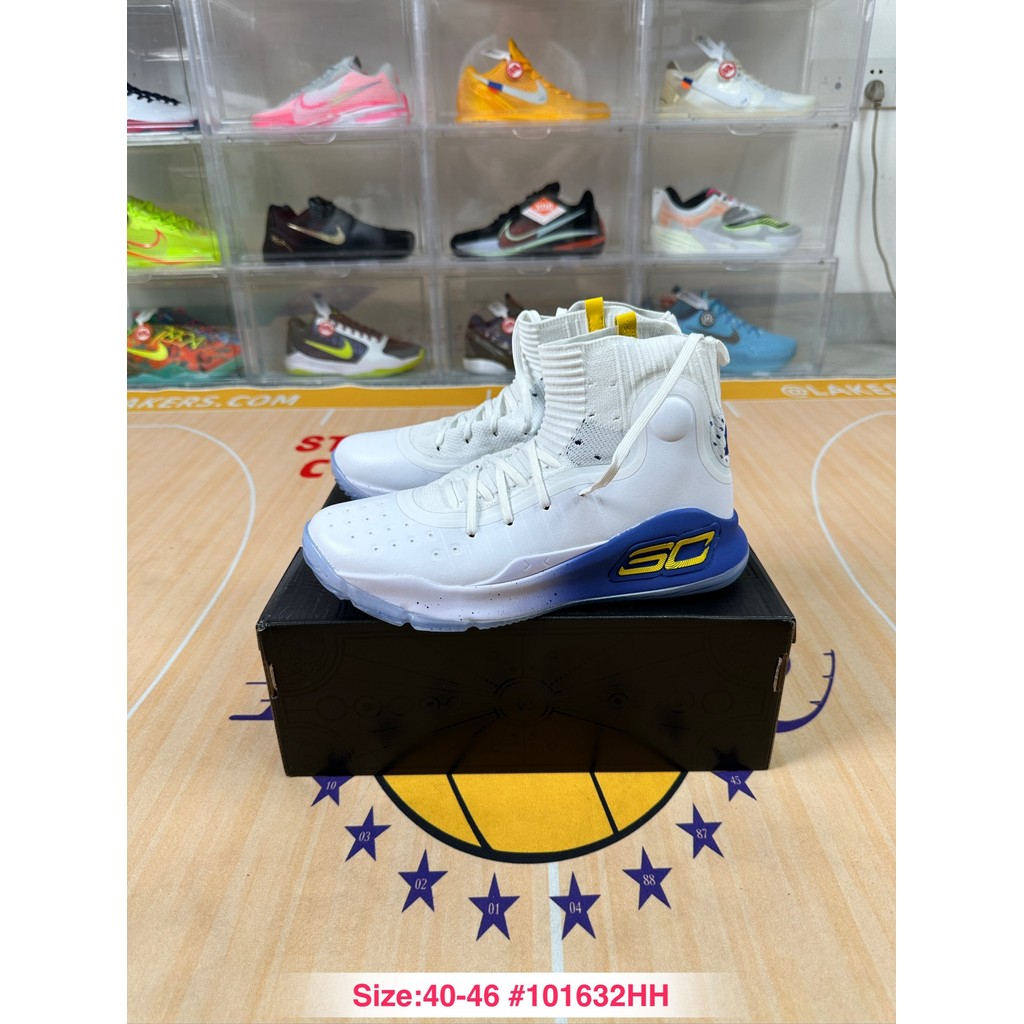 รองเท้าบาสเก็ตบอล Curry 4 แท้ ดีไซน์สวยงามแบบฉบับนักบาสยอดฝีมือ