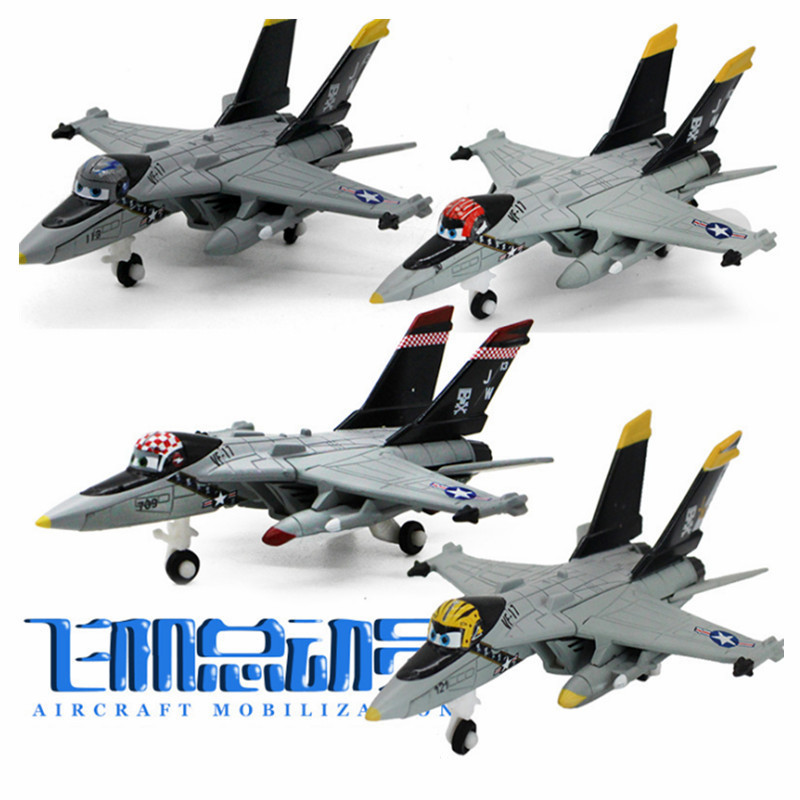 ของเล่นเรื่องราวของเครื่องบิน Mattel Toy Car Alloy Aircraft Carrier Echo Missile Fighter Model