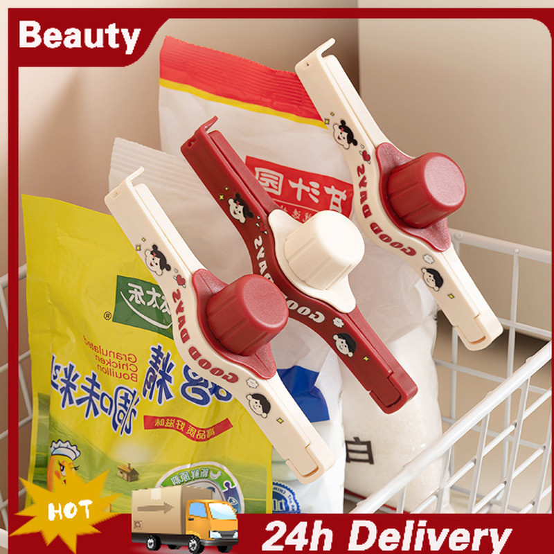 คลิปปิดผนึกขนมขบเคี้ยวปรุงรสคลิปปิดผนึกความชื้นหลักฐานขนมขบเคี้ยวคลิปห้องน้ําอุปกรณ์ครัว