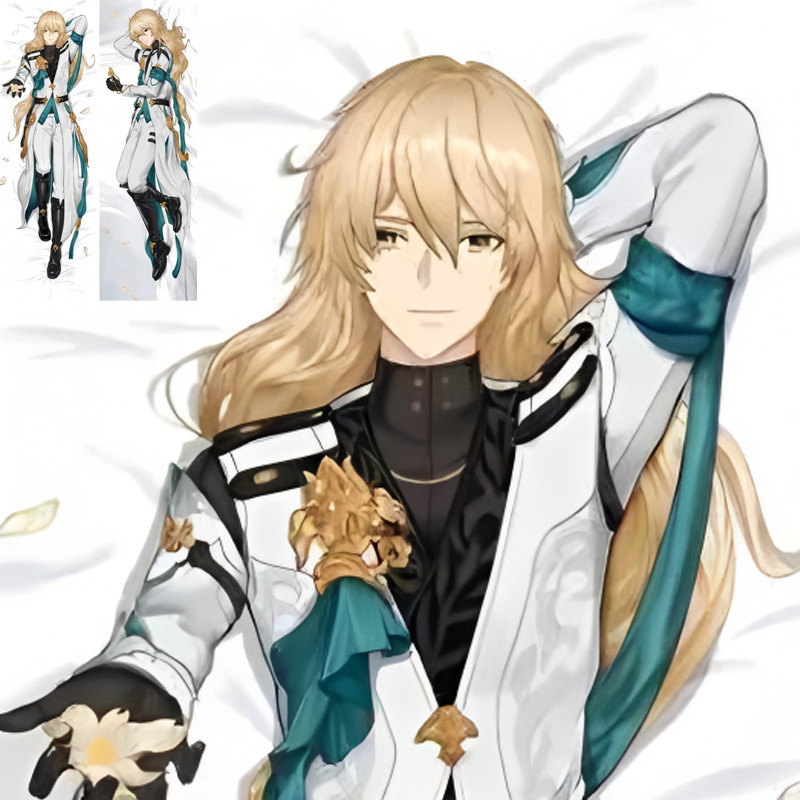 Honkai Star Rail Luocha Dakimakura Long Hing Case ของขวัญอะนิเมะหมอนเบาะ 2Way