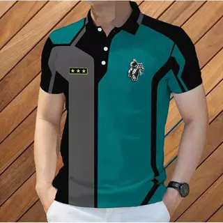 เสื้อโปโลสำหรับผู้ชาย ฤดูร้อน สไตล์เกาหลี ดีไซน์เรียบง่าย สไตล์ฟรีไซส์ แขนสั้น เหมาะสำหรับสวมใส่ในชีวิตประจำวัน แห้งไว และระบายอากาศได้ดี