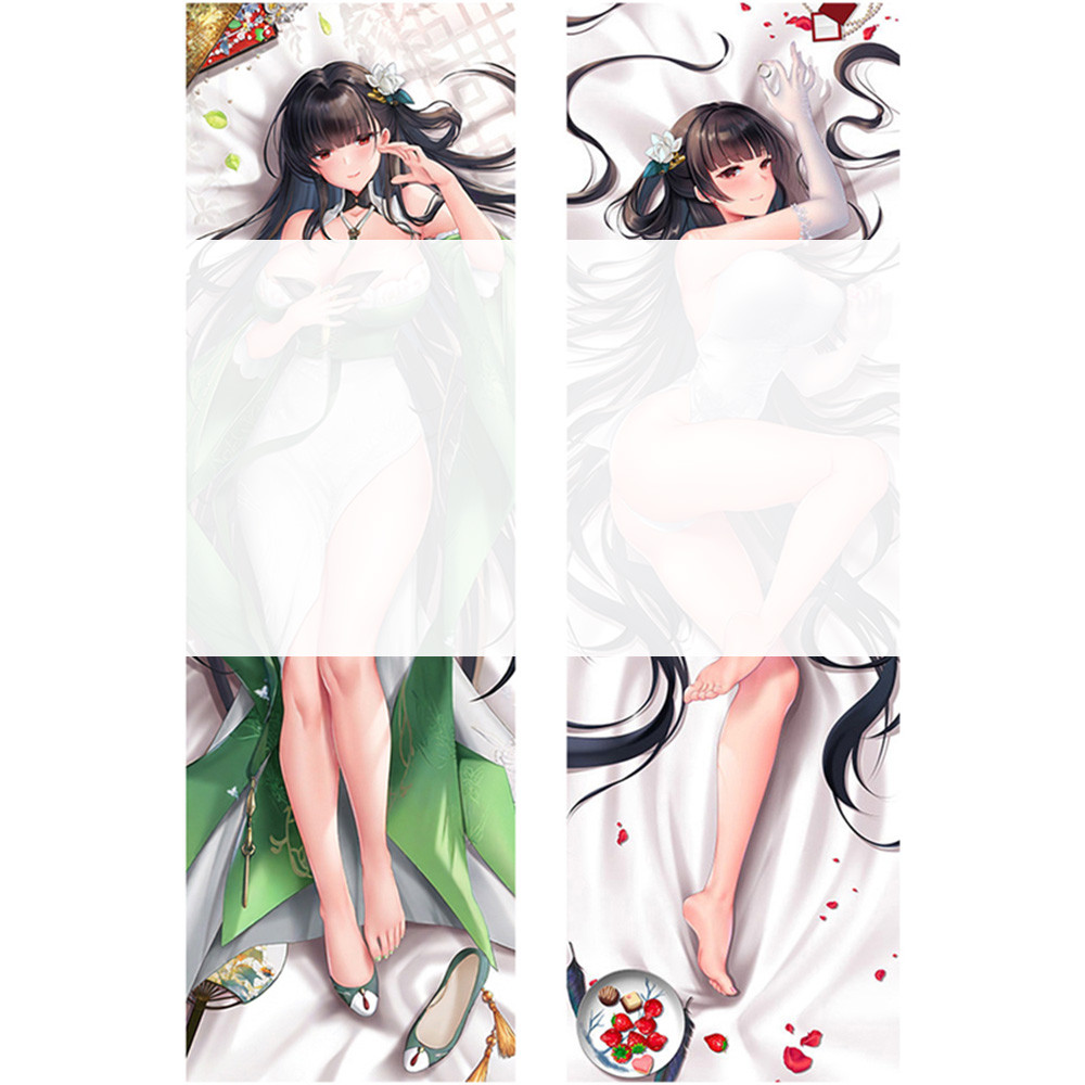 Azur Lane Yat Sen Dakimakura ปลอกหมอนกอดหมอน Body Cover Case