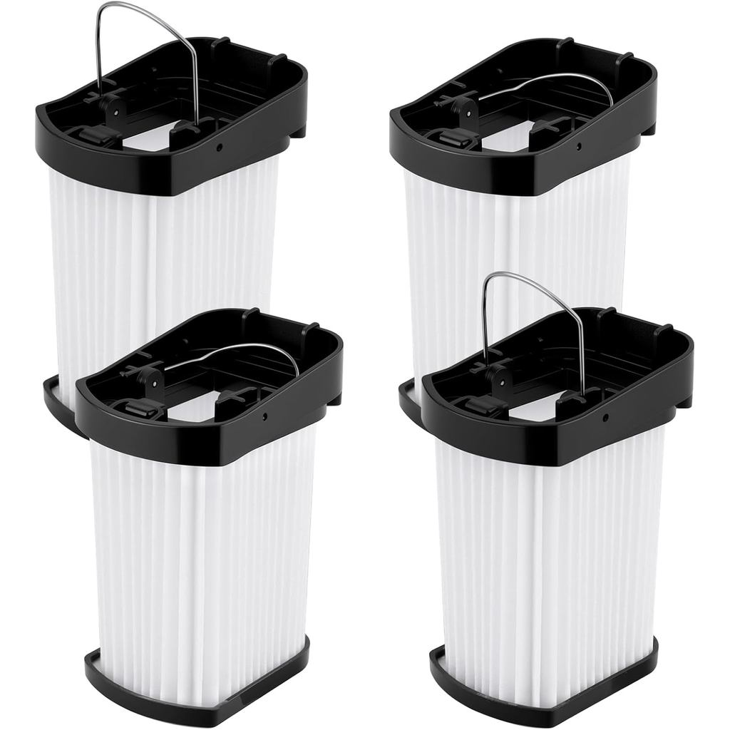 4 แพ็ค WV401 เปลี่ยนกรองใช้งานร่วมกับ Shark Wandvac เครื่องดูดฝุ่นมือถือไร้สาย WV400 WV401BL WV401PK