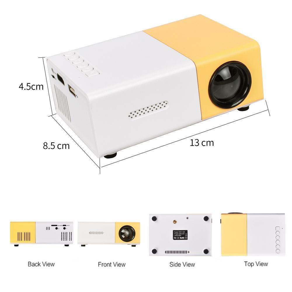 Salange YG300 Mini LED Projector Yg300 รุ่นอัพเกรด 600