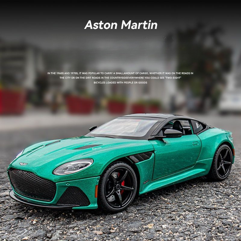 Aston Martin DBS รถรุ่น 1: 24 จําลองโลหะสี่เปิดประตูรถรุ่นคอลเลกชันเครื่องประดับของเล่นเด็กรถ