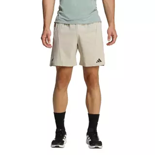 adidas Gym & Training กางเกงออกกำลังกายขาสั้น Designed for Training ผู้ชาย สีเบจ KA7283