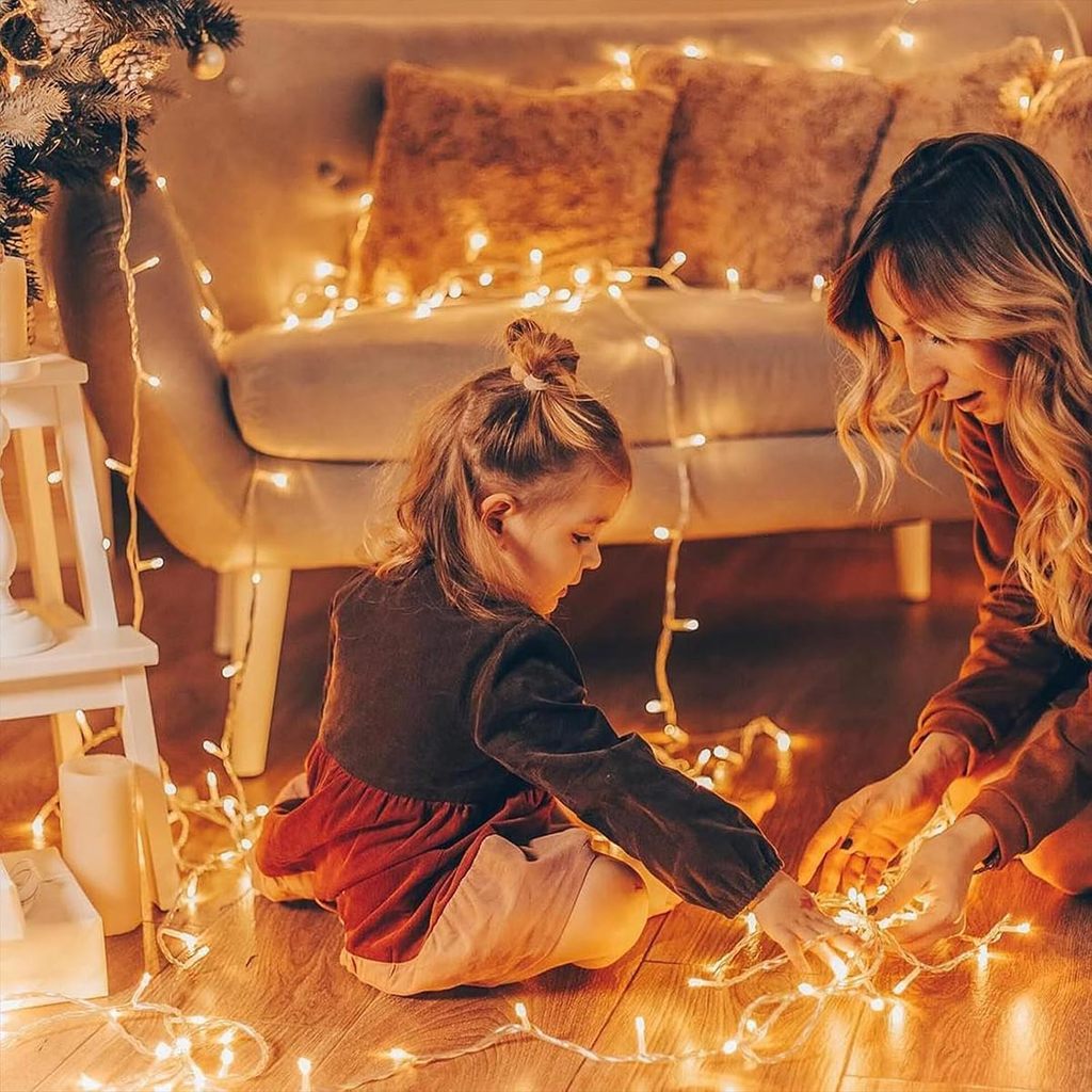 ไฟLEDหยดน้ำกระพริบ100เมตร800ดวงตกแต่งสวนปรับระดับกระพริบไดพร้อมปลั๊กเสียบไฟบและตัวควบคุมไฟLEDประดับตกแตงเปลี่ยนได้8โหมด - รูปที่ 2