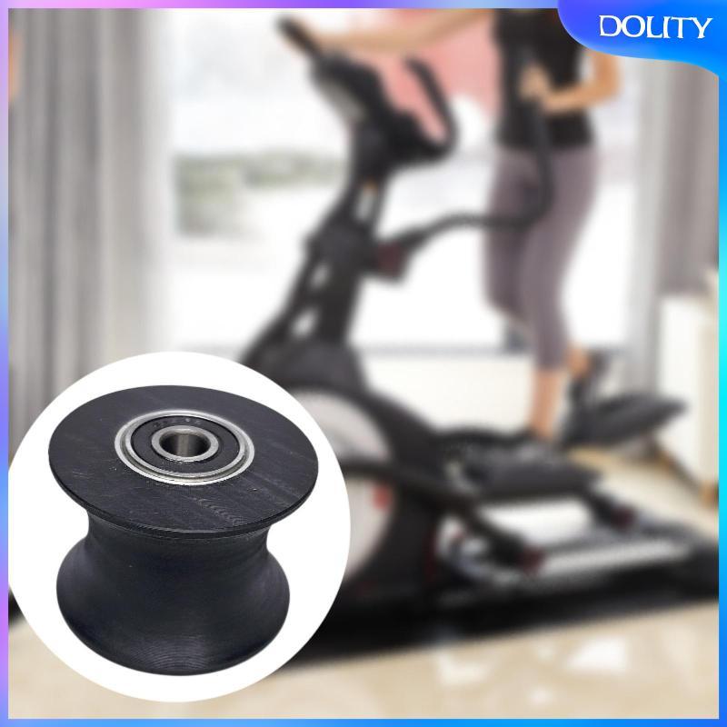 [dolity] Elliptical Roller Wheel 2.76inchx2.03inch Repairing Tool Trainer Roller Accessories Part fo
