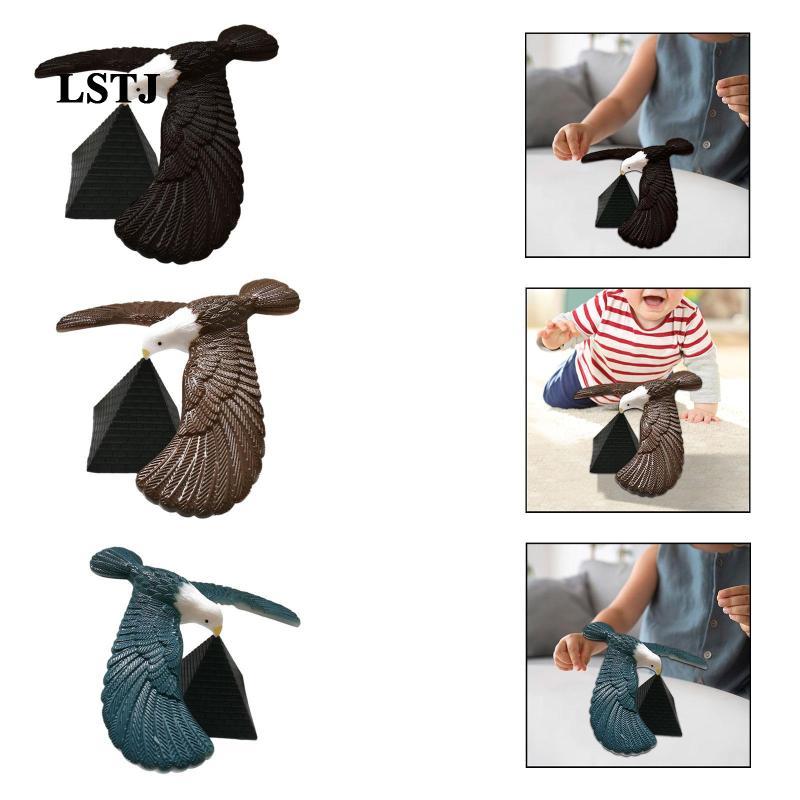 [Lstjj] Balance Eagle Balancing Bird การศึกษาของเล่น Party Trick Office พร้อมพีระมิดผสม Wing Eagle ข