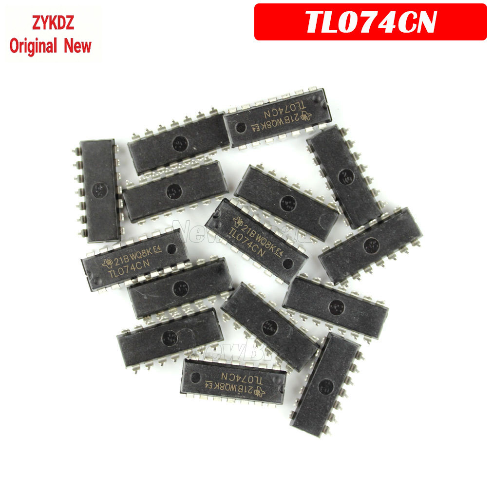 10PCS TL074CN DIP14 TL074 DIP IC ใหม่และต้นฉบับ