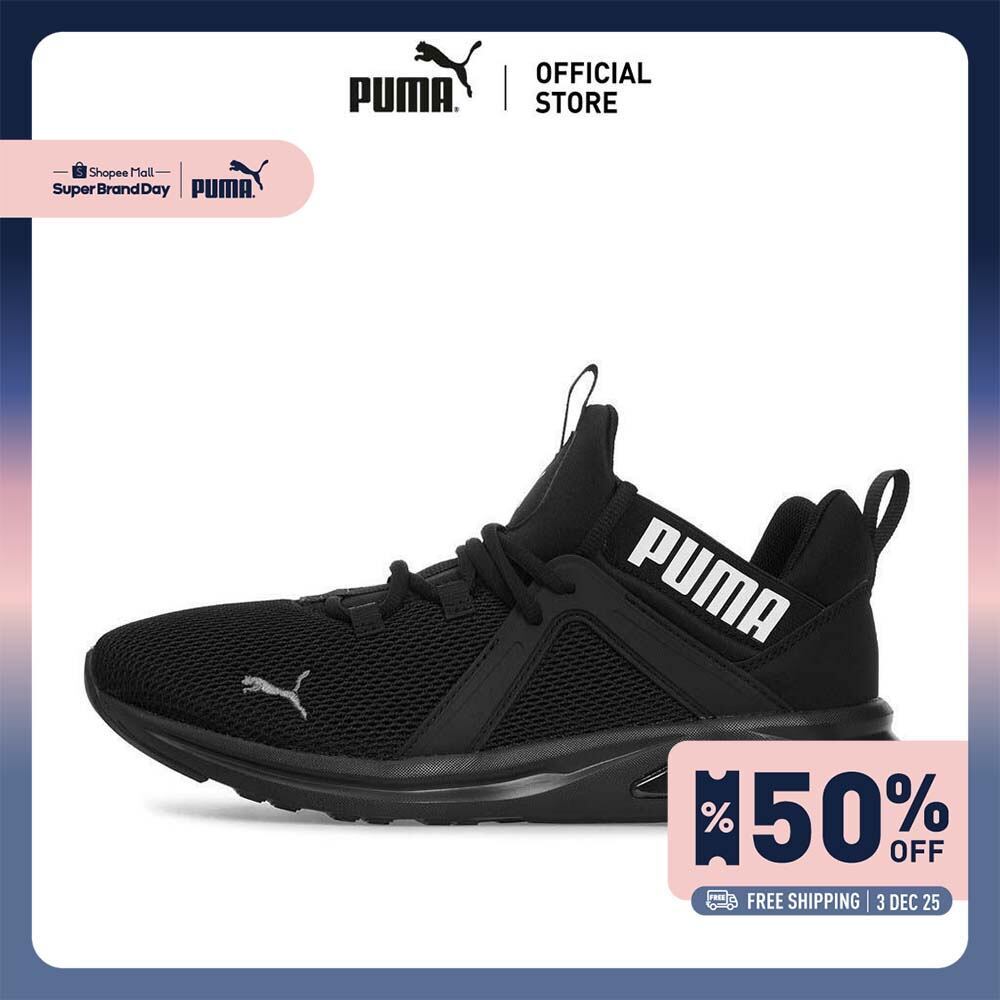 PUMA RUNNING - รองเท้าวิ่งผู้ชาย Enzo 2 สีดำ - 19324926