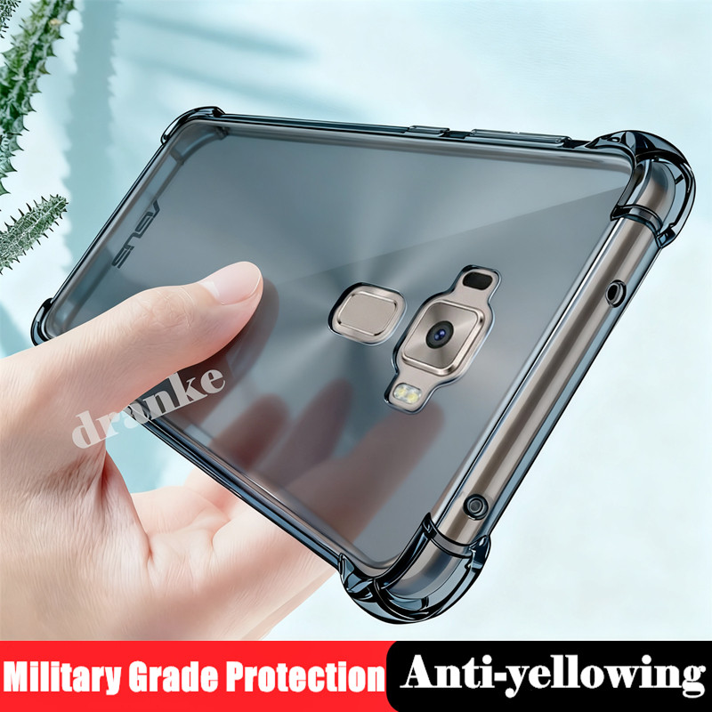 สําหรับ ASUS ZenFone 3 ZE520KL ZA520KL Z017DB Z017D Z017DA Z017DC ยืดหยุ่นซิลิโคนเหลวใสกึ่งโปร่งใส A