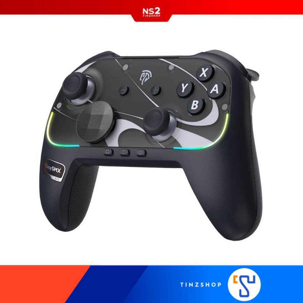 [ส่งด่วน] [Switch2] Easy SMX S10 Gaming Controller for Switch 2 Wake up, TMR Sticks, HD Rumble จอยตั้งปลุกได้ : Tinzshop