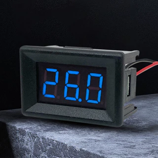 0.36 นิ้ว DC0-30V 3 Bits Digital LED Display Panel Voltmeter Tester Digital LED Mini Display โมดูลสําหรับรถยนต์มอเตอร์เครื่องมือ