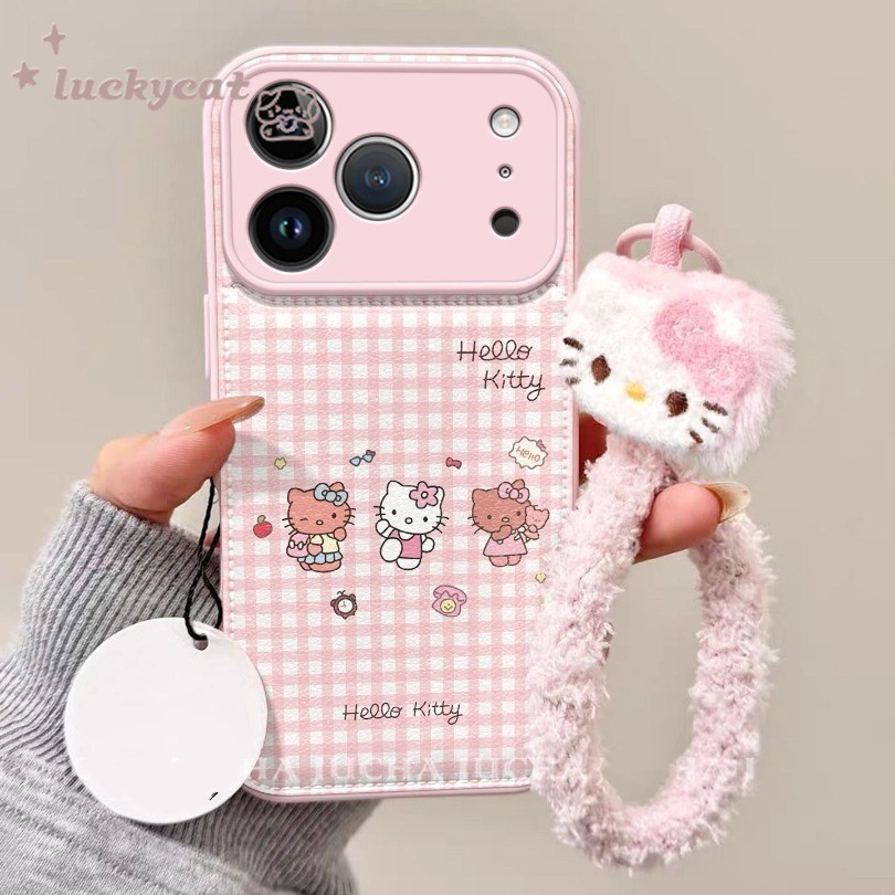 กระโปรงน่ารัก KT Case ใช้งานร่วมกับ iPhone 17 16 15 14 13 12 11 Pro Max X Xr Xs Max 7 8 Plus SE2020