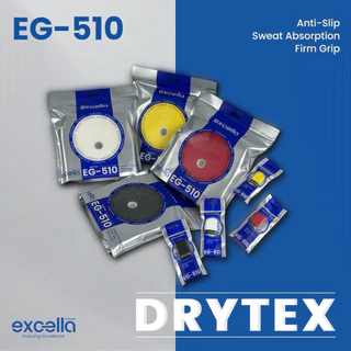 Excella กริปผ้า EG-510 Drytex เส้นใยพิเศษนวัตกรรม Drytex สัมผัสนุ่มเบา ยึดเกาะนิ่ง แห้งไว (แบบม้วน 10 เมตร)