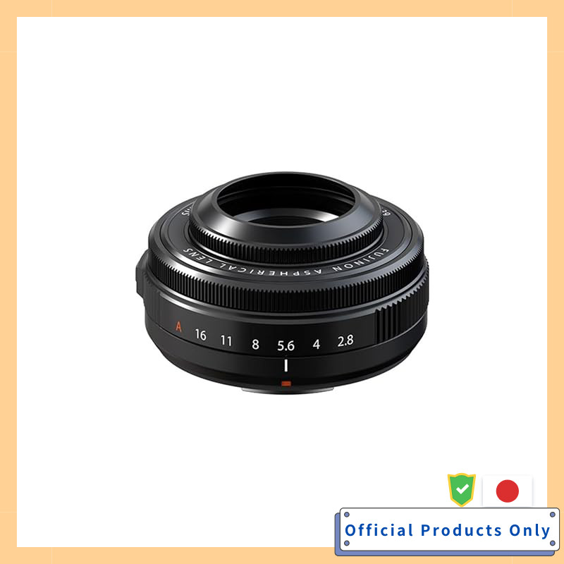 FUJIFILM X Fujinon 27mm F2.8 Pancake Lens Weather Resistant Dustproof Low Temperature Aperture Ring 