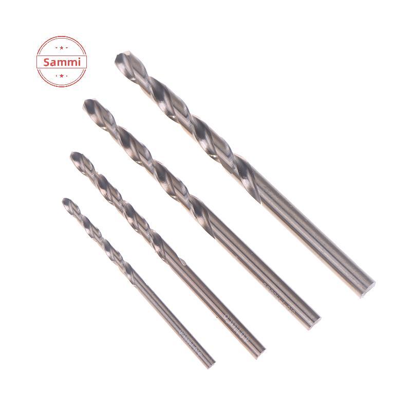 Sammi 4 ชิ้น M35 Cobalt เคลือบ Twist เจาะชุด Bit Core สําหรับไม้โลหะเครื่องตัดรูสแตนเลสไม้โลหะเจาะ T