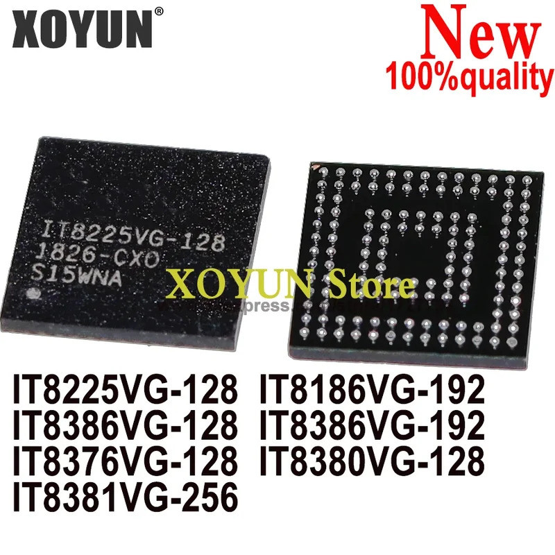 (1 ชิ้น) 100% ใหม่ IT8225VG-128 IT8186VG-192 IT8386VG-128 IT8386VG-192 IT8376VG-128 IT8381VG-256 ชิป