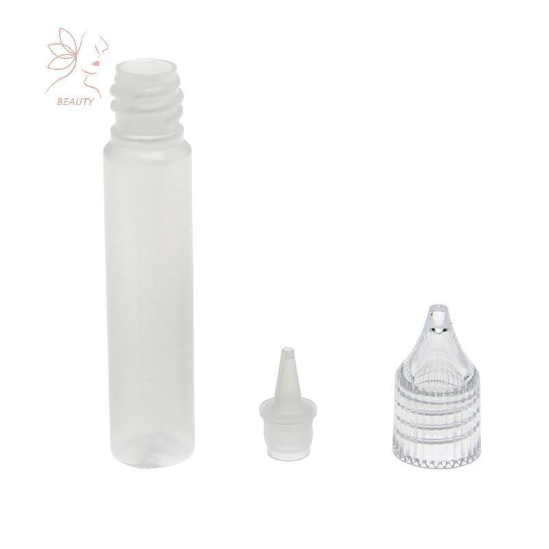 [maybeauty] 10/15/30/50ml ขวดหยดพลาสติกเติมขวดของเหลว 5 ชิ้นขวดเปล่ายาวปากการูปร่างขวดสําหรับหมึกเม็ดสีคอนเทนเนอร์ {TH} - รูปที่ 7