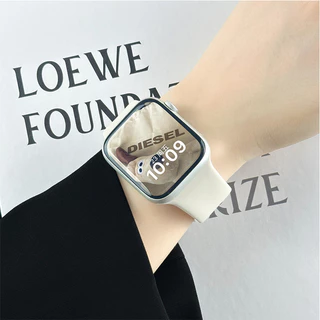 สายยางอ่อนสายซิล for Smartwatch Iwatch Ultra/SE 3 2 Series 11 10 9 8 7 6 5 4 3 2 1 49 46 45 44 42 41 38มม
