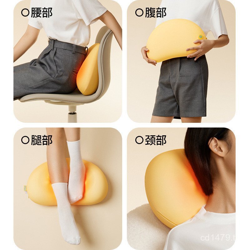 ครัวเรือนคอประคบร้อนของขวัญเอวนวดเครื่องมือที่มีประโยชน์ปวดเอวเบาะเอวนวดกระดูกสันหลังส่วนเอวพีจีจีนว