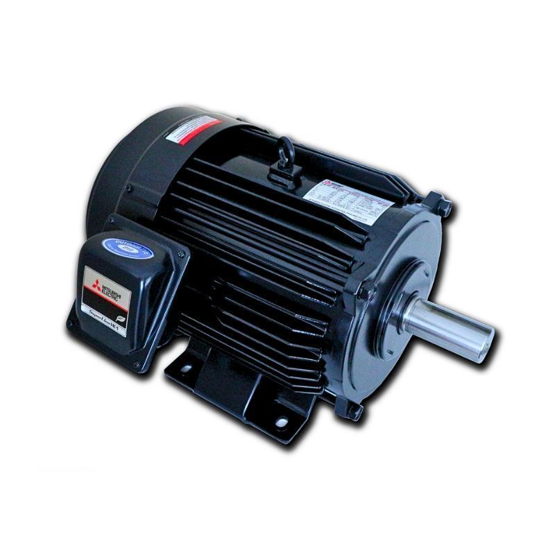 🔥ถูกสุด🔥 MITSUBISHI มอเตอร์ SF-QR ขนาด 3 แรงม้า 380 โวลต์ 6 Pole แบบขาตั้ง IP55