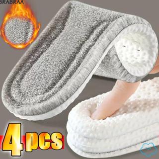 BRABRAA แผ่นรองเท้าความร้อน,กลิ่นรองเท้าบู๊ตหิมะอุ่น Padding…