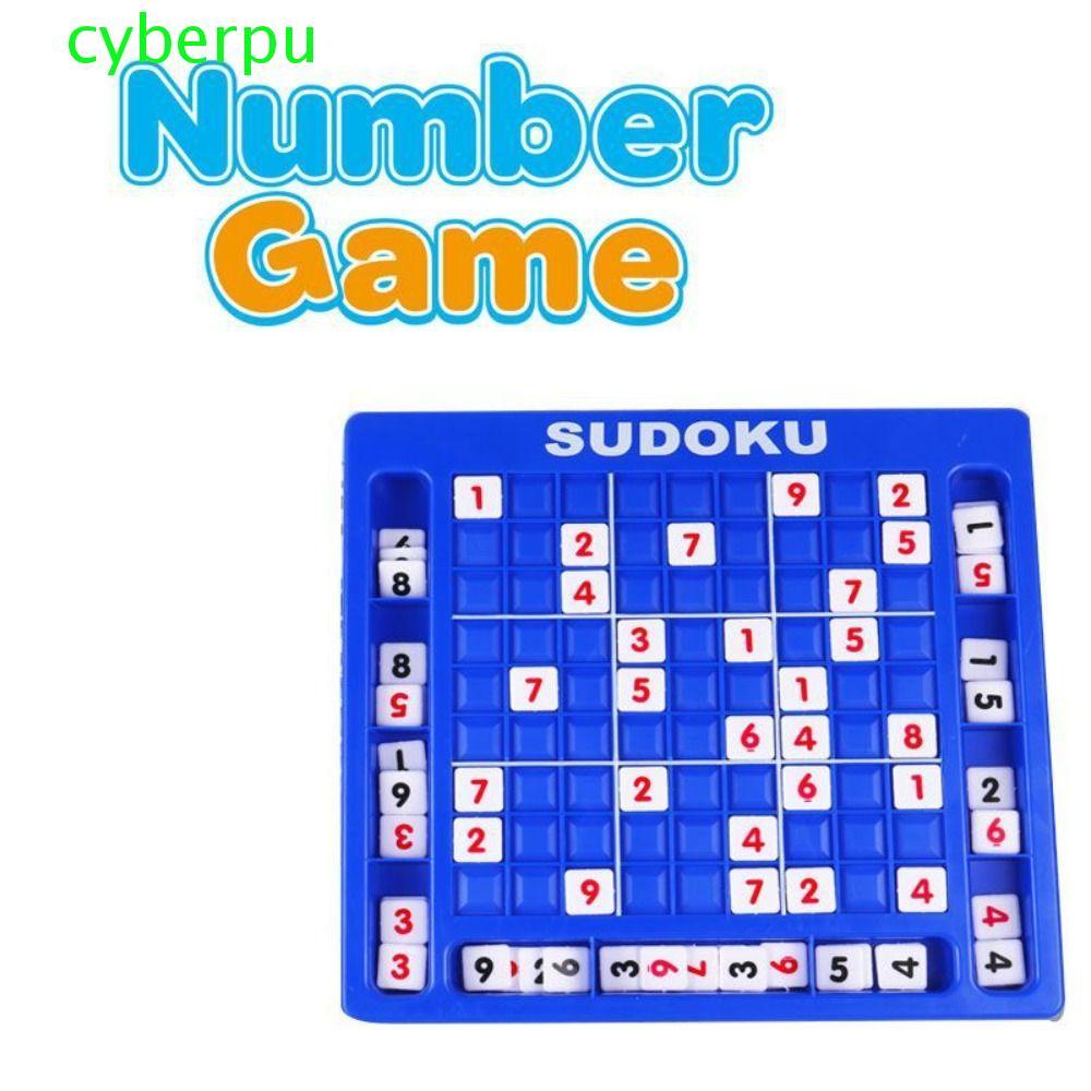 CYBERPULSE 1 ชุด Sudoku Crosswords ของเล่น, เก้าตาราง Early Education Sudoku ปริศนาของเล่น, หลัก Inf