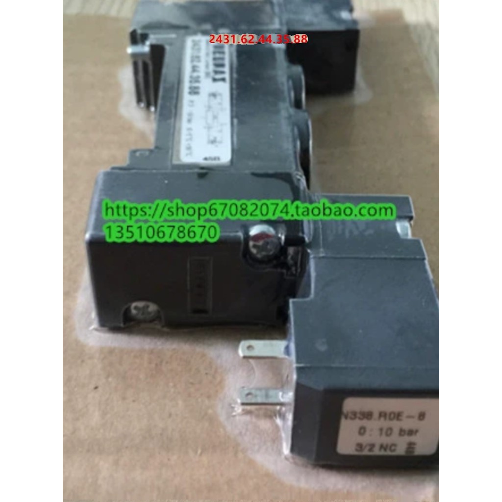 สไตล์ใหม่ PNEUMAX อิตาลีสไตล์ใหม่โซลินอยด์วาล์ว 2431.62.44.35.08 DYDF f28