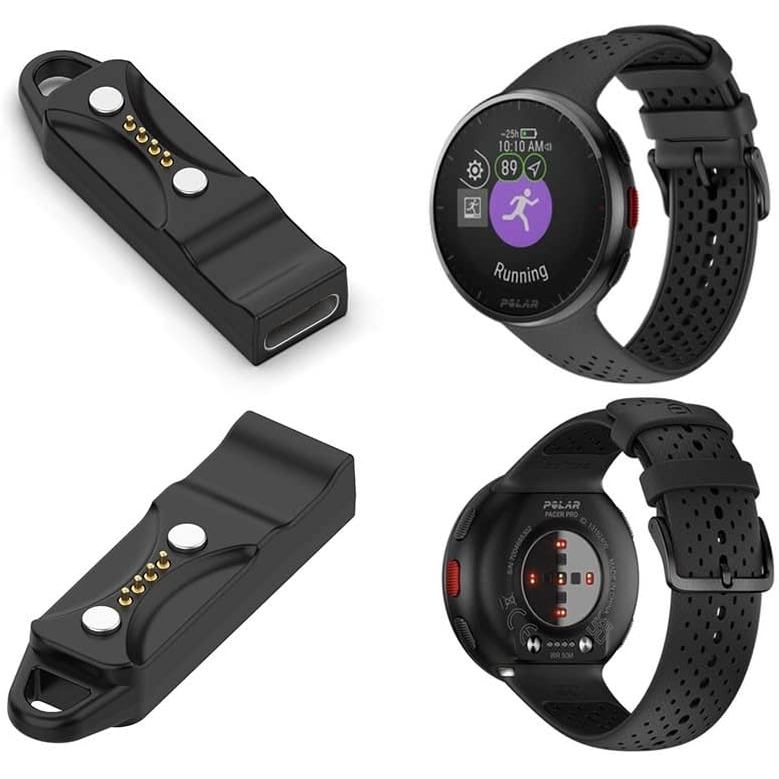 Compatible for Polar Pacer/Pacer Pro/Ignite 3/Vantage V3/Vantage M3/Grit X2 Pro Charger Adapter, Cha