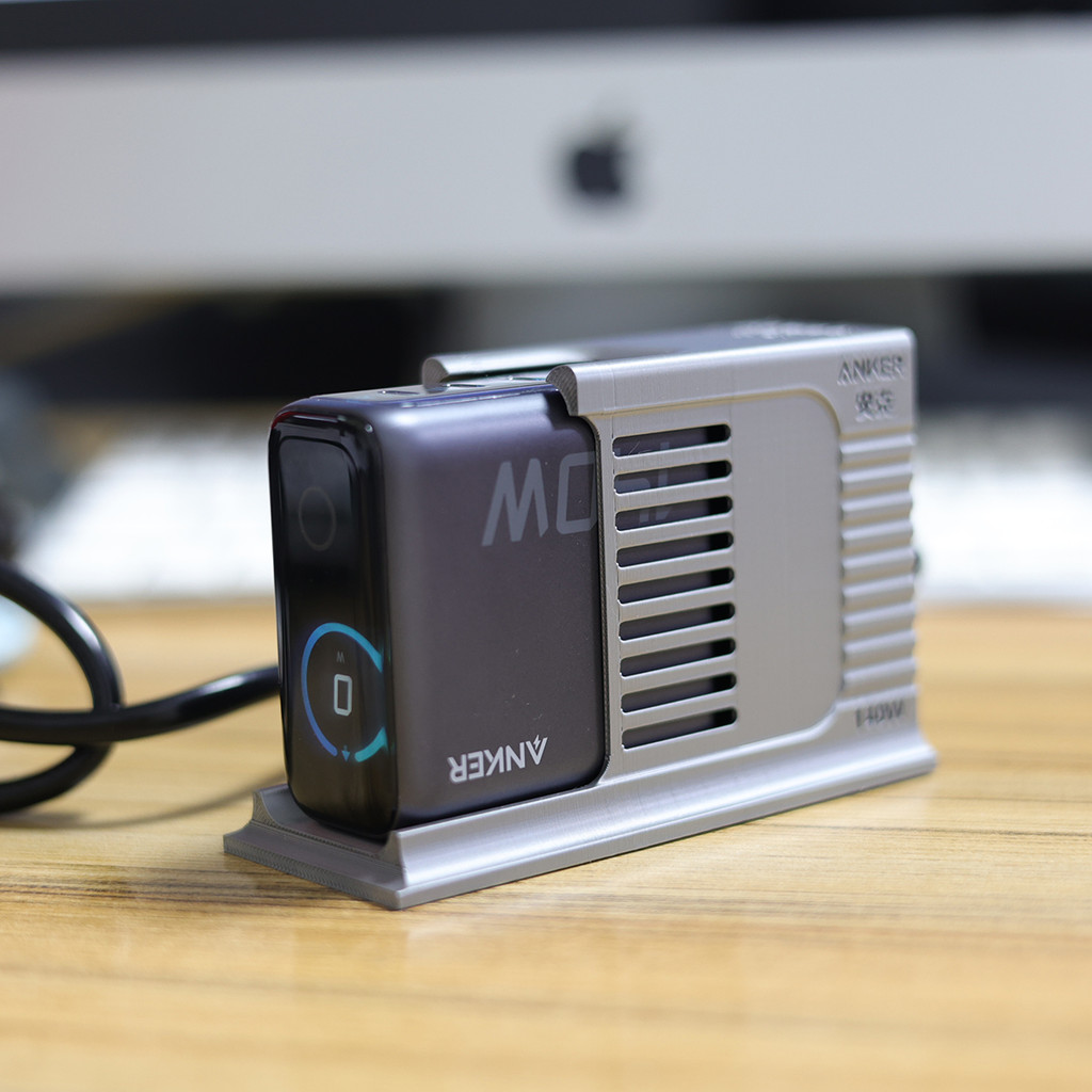 แนะนํา#安克Anker140w带屏带风扇散热充电器底座桌面充电站((เครื่องชาร์จแบบมีเอาท์