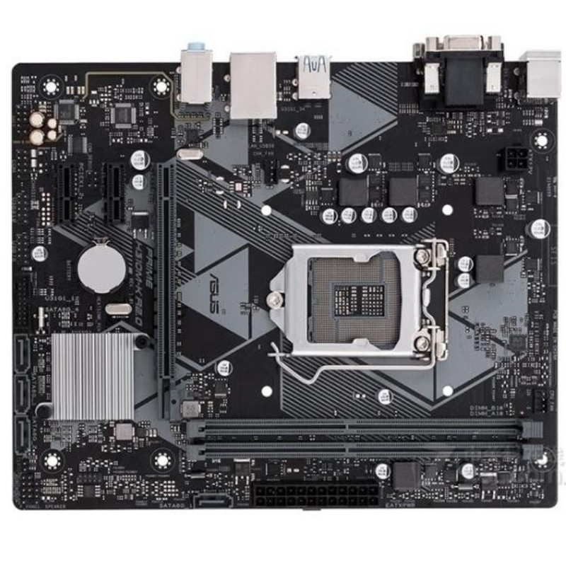 ใหม่ร้อน 1151-เข็ม Asus/Asus PRIME H310M-K R2.0 เมนบอร์ด H310 VGA DDR4
