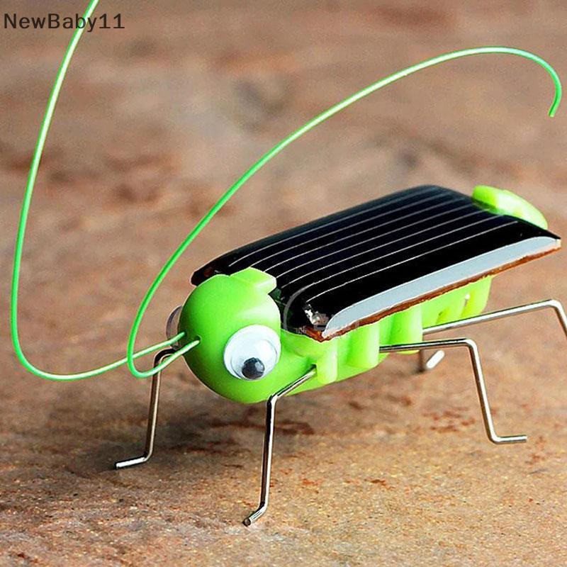 NY Solar grasshopper Powered Robot Toy ที่จําเป็น Gadget ของเล่นพลังงานแสงอาทิตย์ NBaby