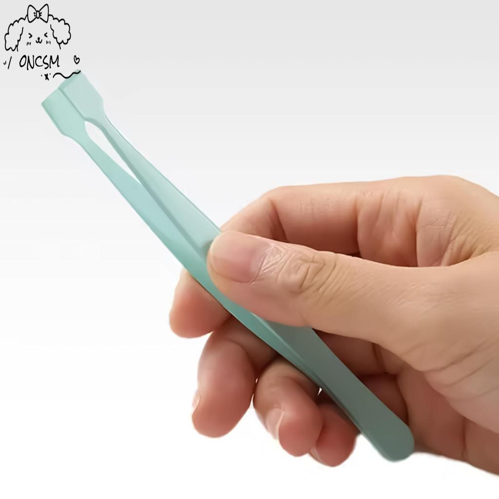 แหนบคิ้วสําหรับขนตาความแม่นยําสูงหัวแบนเครื่องมือต่อขนตาแบบพกพาสําหรับผู้เริ่มต้น - รูปที่ 4