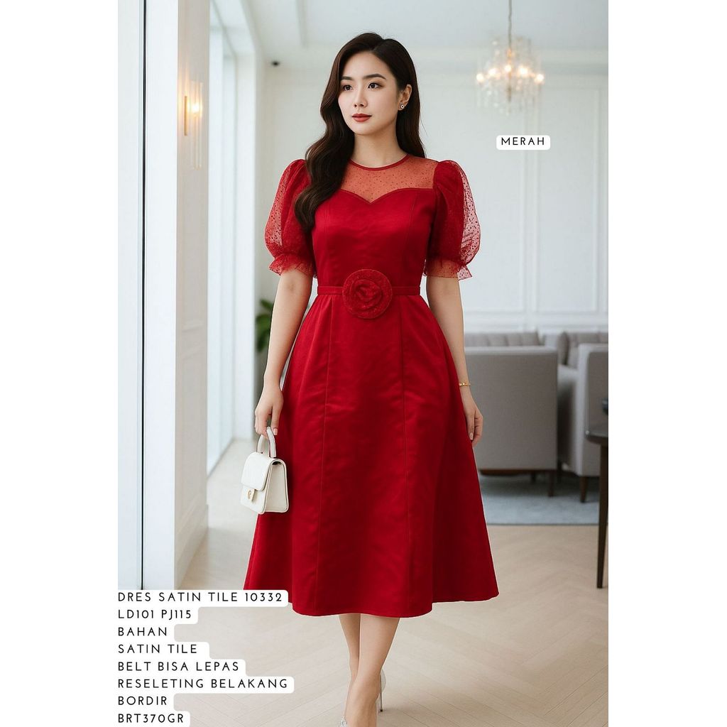 ใหม่ RK2G DRESS SATIN TILE 10332 370GRAM