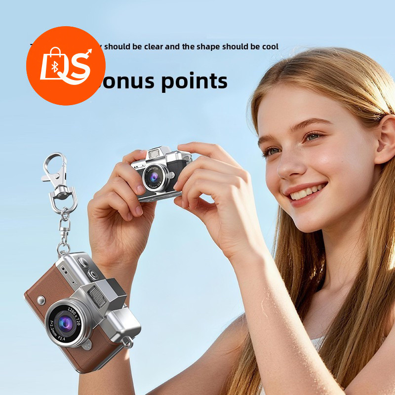 Mini กล้อง 1.47 นิ้วหน้าจอ Photo และ Video Filter โหมด 2 ชั่วโมง 100W High-Definition ของอายุการใช้ง