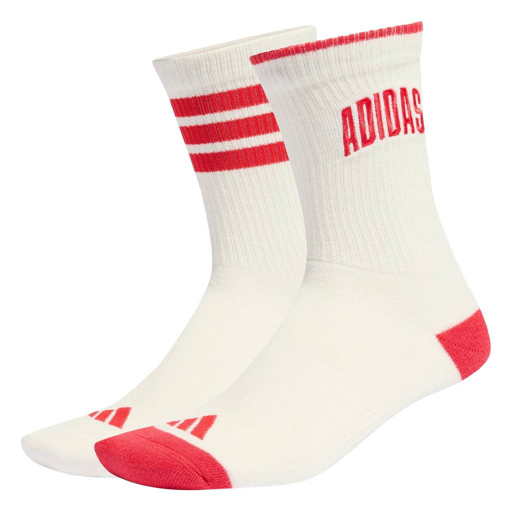 adidas ไลฟ์สไตล์ ถุงเท้า Stadium (2 คู่) Unisex สีขาว KF1578 - รูปที่ 3