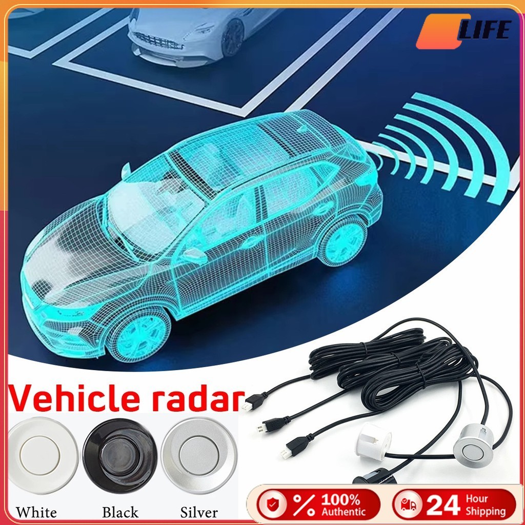 เก็บปลายทาง！1ชิ้น หัวเซ็นเซอร์ถอยหลังรถยนต์ อะไหล่sensor ถอยหลัง ใช้ได้ทุกรุ่น