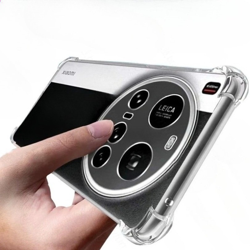 Mi15UltraกรณีคริสตัลใสTPU SoftสําหรับXiaomi 15 Ultra Xiomi Mi 15Ultra Xiaomi15Ultra 5GกันกระแทกCoque