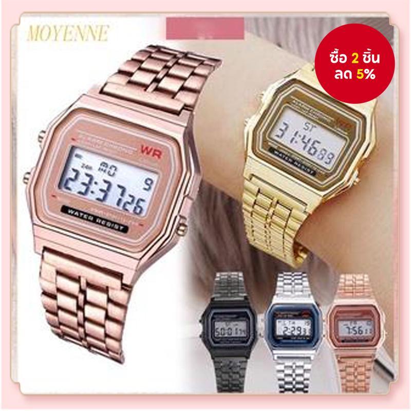 นาฬิกาสปอร์ต Unisex พร้อม LED Auto Light - Electronic Fitness Tracker & Active Lifestyle