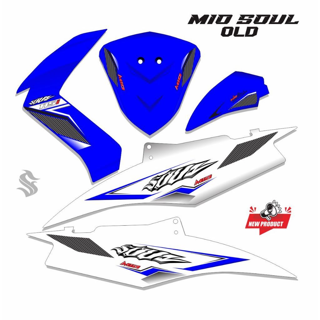 สติ๊กเกอร์ สติ๊กเกอร์ mio soul old / triping matic mio soul old STICKER