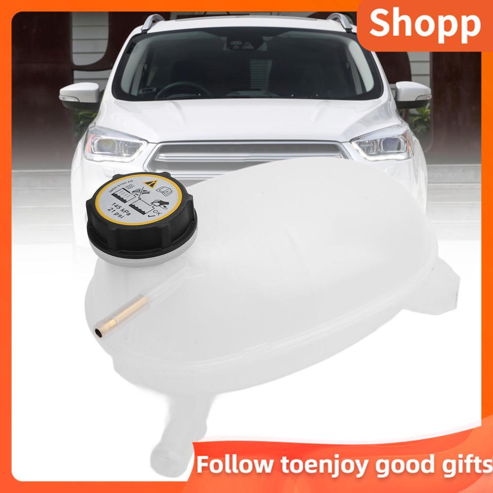 Shopp Shopp หม้อน้ำอ่างเก็บน้ำน้ำหล่อเย็นเครื่องยนต์ซีล Overflow ถังสำหรับ Escape เปลี่ยน GV6Z8A080B