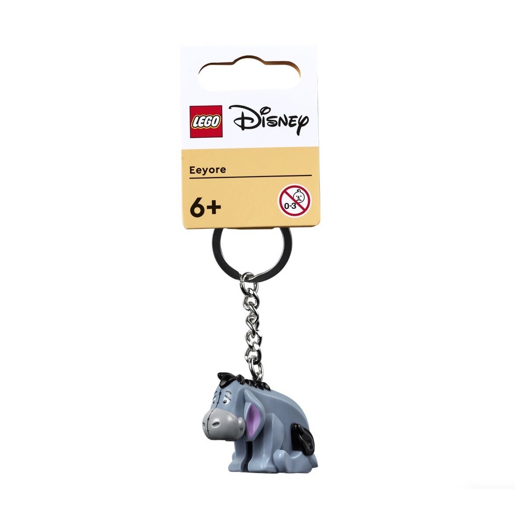 ของเล่นพวงกุญแจ LEGO Disney Eeyore Minifigure