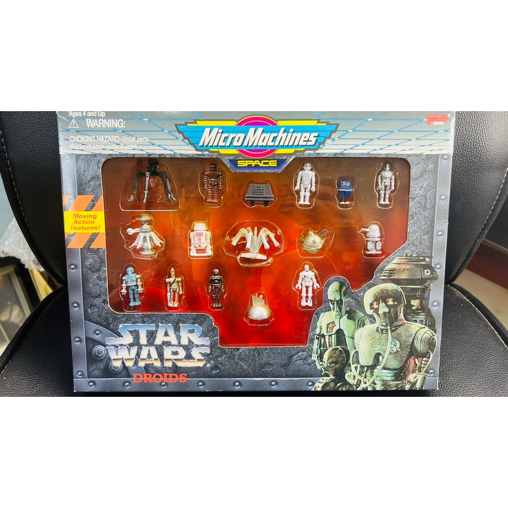 LEWIS GALOOB TOYS ผลิตชุดหุ่นยนต์ Micro s Star Wars Mini Pioneer Series ธีมอวกาศ รวม IG-88, R5-D4, 8