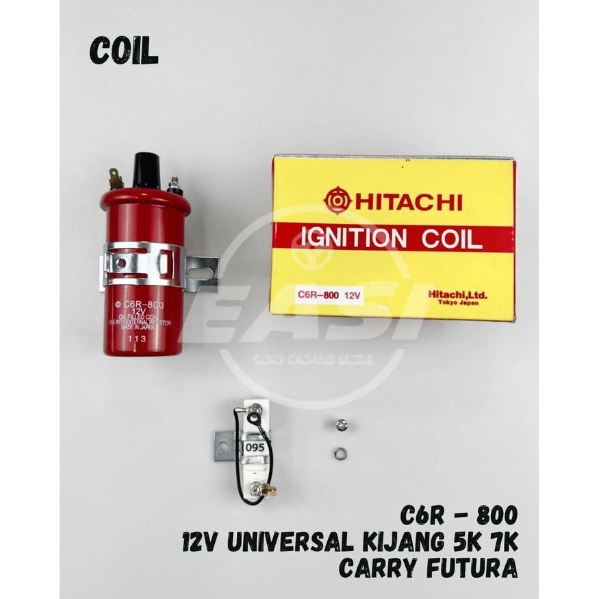 12V UNIVERSAL COIL KIJANG 5K 7K CARRY FUTURA C6R-800 -soniacos