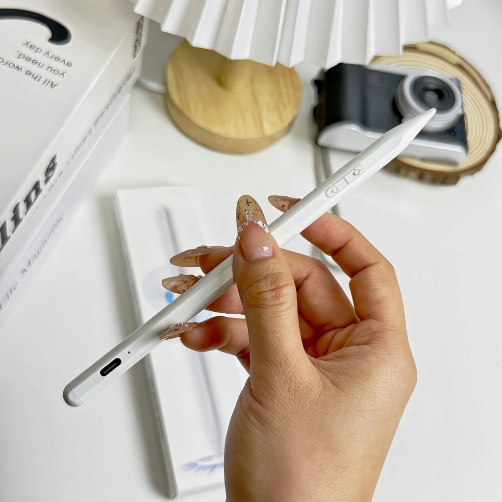 2026(ส่งจากไทย)รุ่น stylus pen ปากกาสำหรับ gen10/11 Air3/4/5/6/7 pro11/13 วางมือ+แรเงาได้ ใช้งานง่าย
