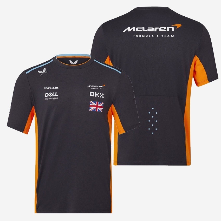 เสื้อยืดกีฬา McLaren Team Crewneck ใหม่