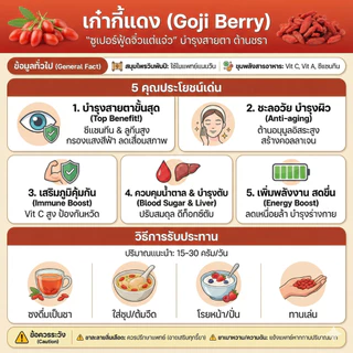 เก๋ากี้แดง | 枸杞子 | Gojiberry 100g ผลไม้อบแห้ง ตรา เอสเอส