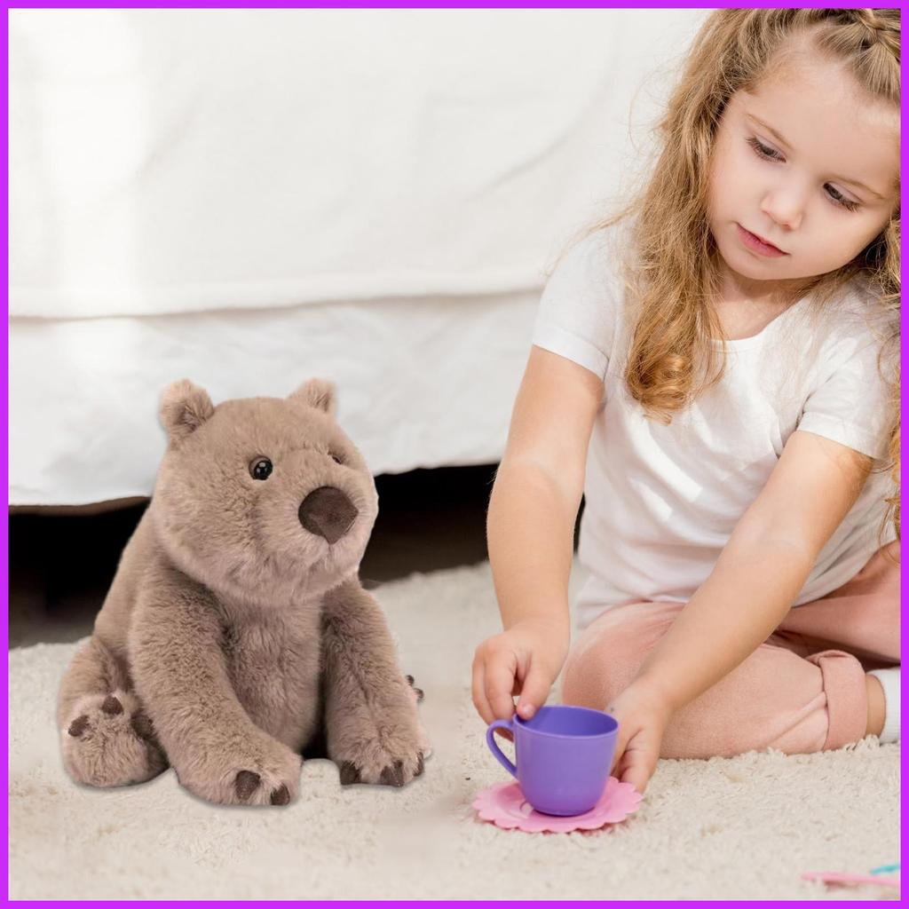 สําหรับ jellycat ตุ๊กตาสัตว์จําลอง Soft Wombat Plush 9 นิ้วของเล่นน่ารักน่ารักตุ๊กตานุ่มตกแต่งบ้าน t